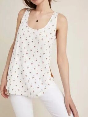 Dolan Anthropologie Left Coast Mixed Media Tank Top